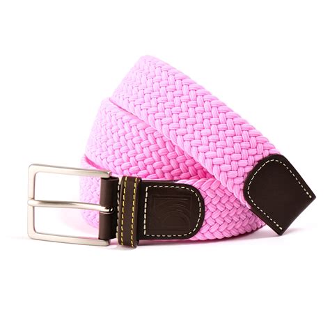 light pink designer belts